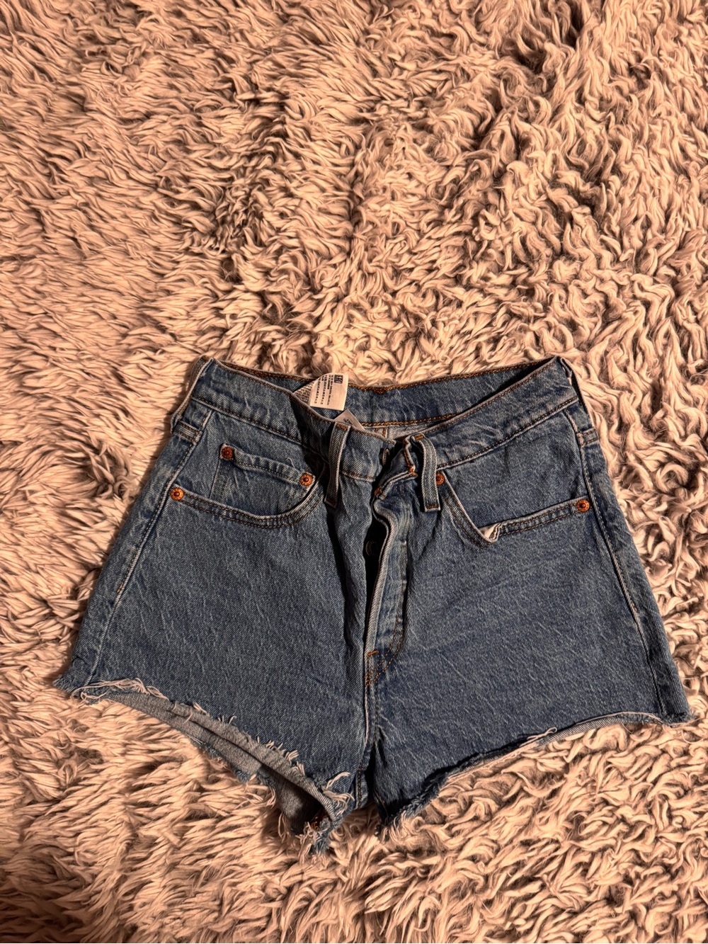 Levi's Vintage Blue Denim Cutoff Shorts